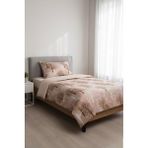 Üntaş Desıgn Of Colours Tek Kişilik Lastikli Çarşaflı Nevresim Takımı - Kahve - 160 x 230 cm