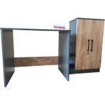 Ünverler Mobilya Çalışma Masası/kitaplık/dolap (Antrasit/ Atlantik) - 85x55
