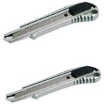 Ünyepark 2 Li Metal Paslanmaz Çelik Uç Değiştirilebilir Maket Bıçağı 2 Adet Fiyatıdır