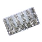 Uonlytech 1 Takım 250 Adet Elektronik Cihaz Sigortası Küçük Cihaz Sigortaları Cam Sigorta Hızlı Atan Sigorta Tüp Sigorta Kiti Sigorta Çeşitli Kiti Cam Tüp Sigorta 20a Sigorta Borusu Kutulu