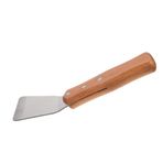 Uonlytech 1Pc Paslanmaz Çelik Film Alet Hamurlu Kovucu Çok Amaçlı Spatula Teppanaki Kısa Spatulas Kayın