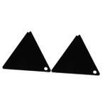 Uonlytech 2 Snowboard balmumu kazıyıcı Snowboard Kazıma Aleti balmumu kazıyıcı aracı kayık snowboard çantası Snowboard Kenar Ayarlayıcı Aracı Snowboard Üçgen Balmumu Kazıyıcı Akrilik