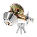 Uonlytech 35-50mm Aralığı Kilitli Kilit Anahtarlı Giriş Kapısı Silindir Paslanmaz Çelik Yapı Gizli Vida Sayfa