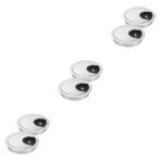 Uonlytech 3set Kablo Düzenleyici Masa Telleri Için Ofis Masası Kabloları Için Grommet Delik Kapakları Kablo Düzenleme Gümüş 2 Adet*3