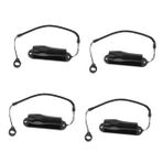 Uonlytech 4 Stylus kalem sabitleme ipi anti kayıp halat kordon askısı El yazısı kalemi kaybolmasını önler El yazısı kalemi kullanıcılarının vazgeçilmez aksesuarı kalem kordon tutucu