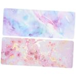 Uonlytech Desenli Mouse Pad Oyun için Kaymaz Makyaj Laptop ve Bilgisayar için Şık Ofis Aksesuarı