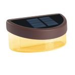 Uonlytech Güneş Merdiven Işıkları Dış Mekan Çit Lambası Led Güneş Duvar Aydınlatması Bahçe Avlu Dekoru İçin Sağlam