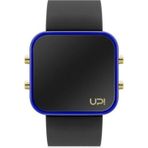 Up! Watch Led Gold Blue Black 1305 Unisex Kol Saati