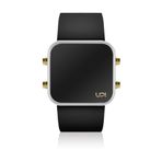 Up! Watch Led Mini Gold White&black Kol Saati
