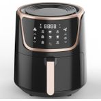 Upany Xxl Air Fryer 6,5 L Yağsız Fritöz Siyah - Siyah - Altın