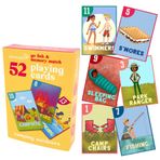 Upbounders Little Likes Kids tarafından - Kamp Açık Hava Balık Tutun! Kart Oyunu - Çocuklar için Klasik Aile Oyunu Okul Öncesi - Çeşitli, Çok Kültürlü Eşleştirme Çifti Oyunu