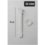 Upeka Gözlük Stand Burunluk Gözlük Askılığı Boy 8 cm 50 Adet