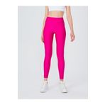 UP&FIT Yüksek Bel Parlak Tayt Pembe