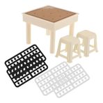 UPKOCH 1 Takım Minyatür Sahne Kiti Yetişkinler Çocuklar Için DIY Dollhouse Odası Mini Oyuncak Ile Çin Uçan Satranç Ev Ofis