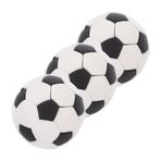 UPKOCH 3 Parça Dollhouse Basketbol oyuncaklar futbol oyunları top çocuk Oyunları mini basketbol oyuncak ev dekoratif objeler mini ev futbol heykelleri mini ev dekorları silgi