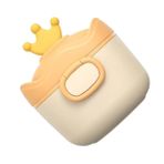 UPKOCH bebek maması dağıtıcı tutucu Taşınabilir mama dispenser bebek için biberon bebek maması kabı formül taşınabilir süt tozu dağıtıcısı kepçe ile bebek maması dağıtıcı pp Yellow