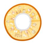 UPKOCH Şampuan Kabı Banyo Saç Boncuğu Duş Saç Banyo Başlığı Şampuan Şapka Banyo Için Şampuan Şapkaları Visor Banyo Kapakları Vizör Saç Yıkama Şapka Eva Orange