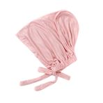 Uposao Kadın Kemo Türban Şapkası, Kadın Undercap Tesettür Altlık Tesettür İslami Müslüman Bandana Baş Örtüsü Tie-Back-Tokalı Şapkalar Underal Headwraps Kadınlar için Şapka, Pembe #2