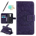 Uposao-Uposao LG G3 Mini Kılıf ile Uyumlu PU Deri Mandala Desen: Güneş Çiçekleri Stand Desteği Kapaklı Kapak Manyetik Kapaklı Cüzdan Kart Tutucu/Cüzdan Koruyucu Kılıf LG G3 Mini için