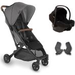 Uppa Baby Uppababy Minu V2 Cosmo Travel Sistem Bebek Arabası Greyson - Black