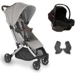 Uppa Baby Uppababy Minu V2 Cosmo Travel Sistem Bebek Arabası Stella - Black - Grey