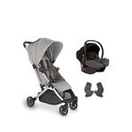Uppababy Minu V2 Cosmo Stella Seyahat Sistem Bebek Arabası - Gümüş