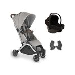 Uppababy Minu V2 Cosmo Travel Sistem Bebek Arabası Stella - Black