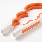 UPPFYLLD Kavanoz Açacağı, Beyaz-Turuncu, 21 cm, 3-7 cm Kapak Çapı İçin