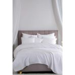 Upstyle Ecocel Pike Örtü Battal King 240X230cm Karde Beyaz