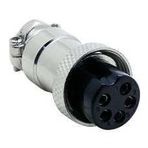 Uptech KJ129 5 Pin Dişi Kablo Tipi Mikrofon Fiş