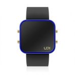 Upwatch 1305 Altın - Mavi - Siyah Unisex Kol Saati