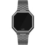 Upwatch 1717 Edge Gun Metal Unisex Kol Saati
