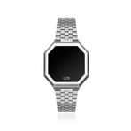 Upwatch Edge Mini Shiny Silver And Silver Strap Erkek Kol Saati