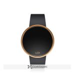 Upwatch Round Matte Rose&Black Unisex Kol Saati