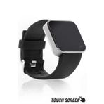 Upwatch Round Silver&Black Unisex Kol Saati