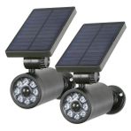 Upway Sahte Kamera Görünümlü Sensörlü Güneş Enerjili 1500 mAh 400 Lümen Led Lamba - 2 Adet