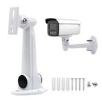 UQISOVI Ayarlanabilir Güvenlik Duvara Montaj Kapalı/Açık Evrensel CCTV Güvenlik Kamerası Montaj Braketi, Alüminyum Alaşımlı Duvar Tavan Montaj Tutucu Standı Monitör Gözetleme Kamerası için Döner