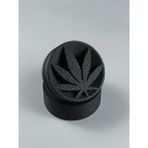 UralDesign Yeni Nesil Grinder Tütün Baharat Herbal Parçalayıcı Öğütücü Gırgır - Siyah