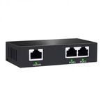 Uranium POE-RP12 1 Port PoE Giriş 2 Port Çıkış Metal Kasa PoE Adaptör Enjektör