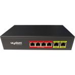Uranium Uranıum POE-4002-48W 4 Port 10/100 + 2 Port 10/100 RJ45 Uplınk Watch-Dog Poe Swıtch(Realtek Chıpset) - Diğer