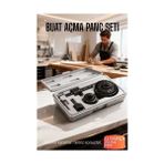 Uravas Store 11 Parça Profesyonel Panç Buat Açma Seti - Ahşap ve Alçıpan Delme Testere Seti (19-64 Mm) 722608