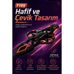 Uravas Store 2.4g Uzaktan Kumandalı F199 Model Uçak Drone Hızlı Dönüşlü Çocuk Oyuncağı
