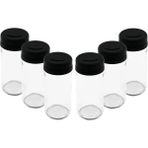 Uravas Store 6 Pcs Cam - 225ML Baharatlik - Tuzluk Plastik Kapak (5047)