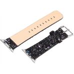 Uravas Store Ally Apple Watch 7-8 45MM 6-5-4 44MM Kordon Kayış Deri Sim Işlemeli 3-2-1 42MM-(5775) - Seçenek