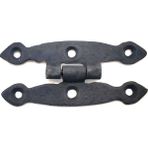 Uravas Store Antika Tarz Dekoratif Pirinç Dar Menteşe - 75X39 Mm, Oksit