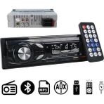 Uravas Store Carstar CS-107 Çift Usb/sd/fm/aux/bluetooth Kumandalı Oto Teyp 4X60 Watt