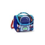 Uravas Store Coral High Erkek Çocuk Mavi Astronot Okul ve Piknik Beslenme Çantası