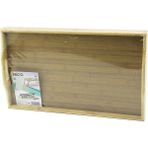 Uravas Store DİKDÖRTGEN=30X50CM Aç Kapa Ayakli = 20CM Ahşap Bambu Sunum Tepsi (5047)