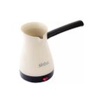 Uravas Store Elektrikli Cezve Pls. Türk Kahve Makine Çelik Gizli Rezistans 700W 5 Fincan - 400ML SCM-2951 (5047)
