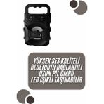 Uravas Store Kablosuz Bluetooth Hoparlör Ses Bombası Rgb Işıklı Taşınabilir Yüksek Ses Kaliteli